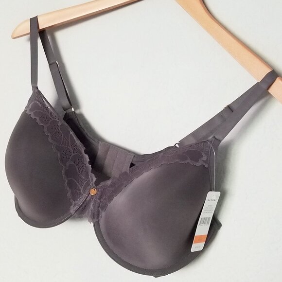 NEW Natori Refined Contour Underwire Bra 36DD Gunmetal Grey Gray $70 Supportive - Picture 16 of 16